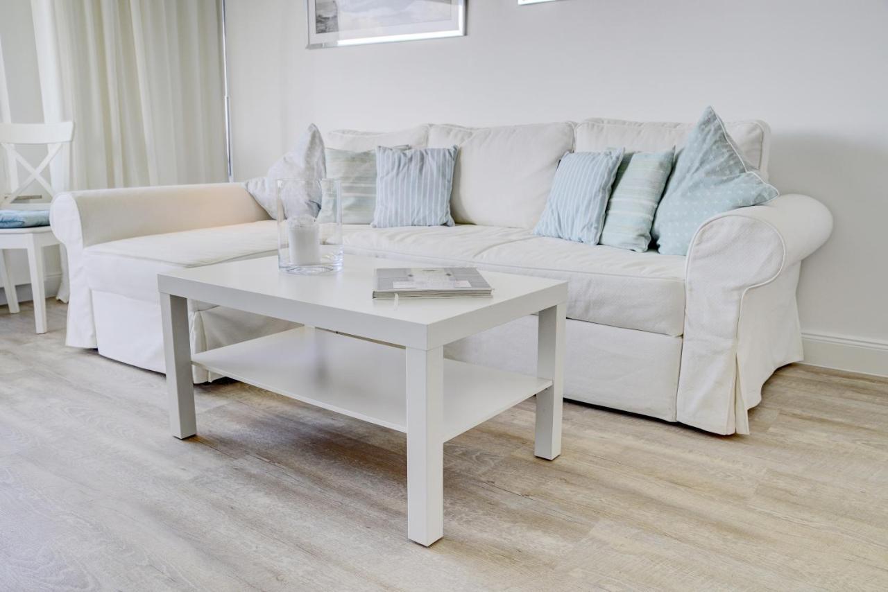Fewo1846 - Fjordview - Komfortables Studioapartment Mit Balkon Und Meerblick 格吕克斯堡 外观 照片
